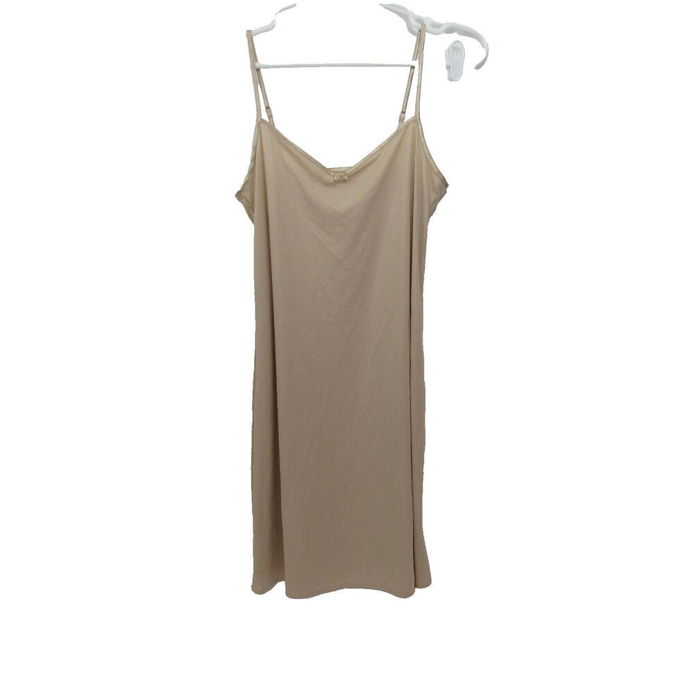 Marks & Spencer Full SlipWomens 10 Beige Adjustable Straps Lingerie 38 EUR